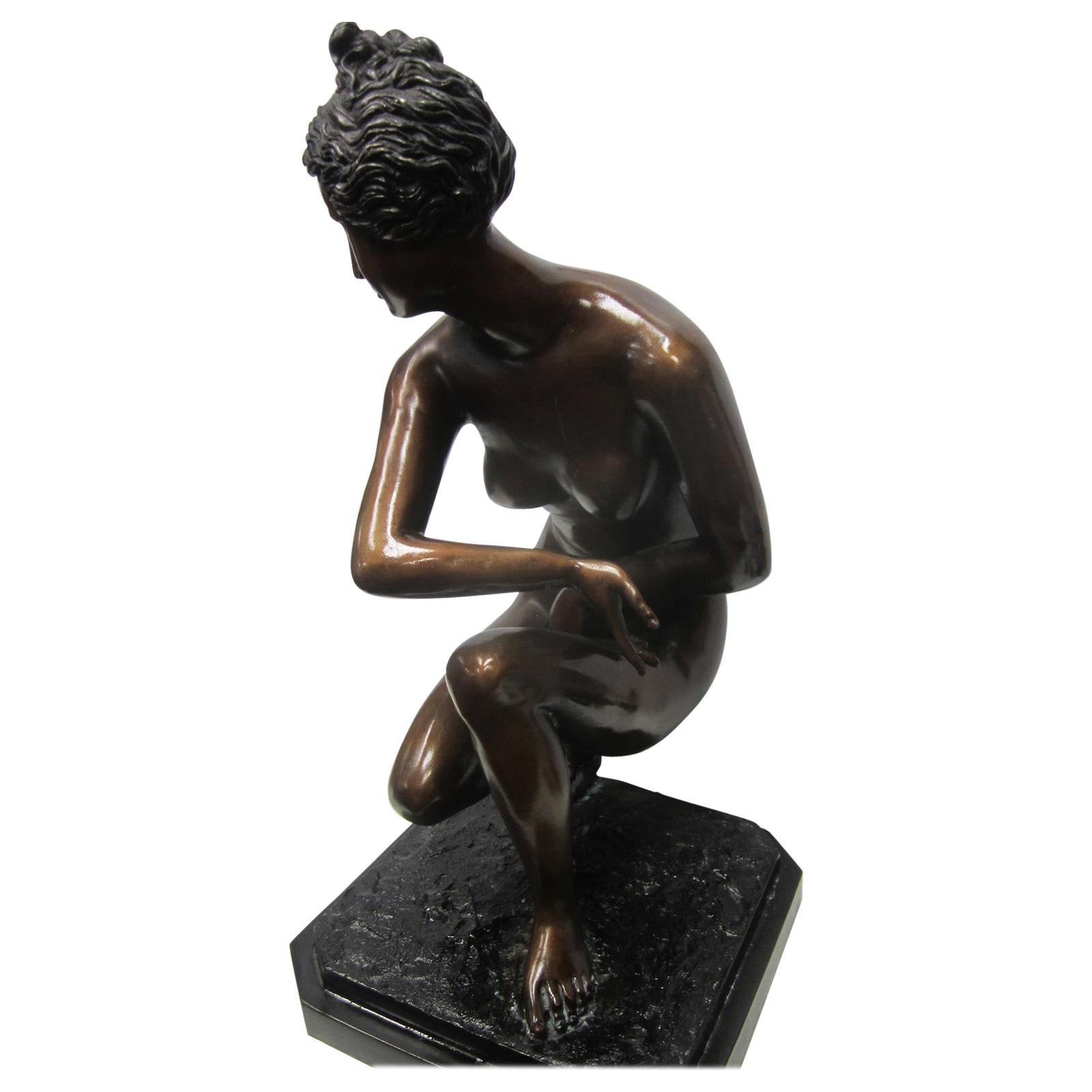Bronze Figure, Josephine For Sale