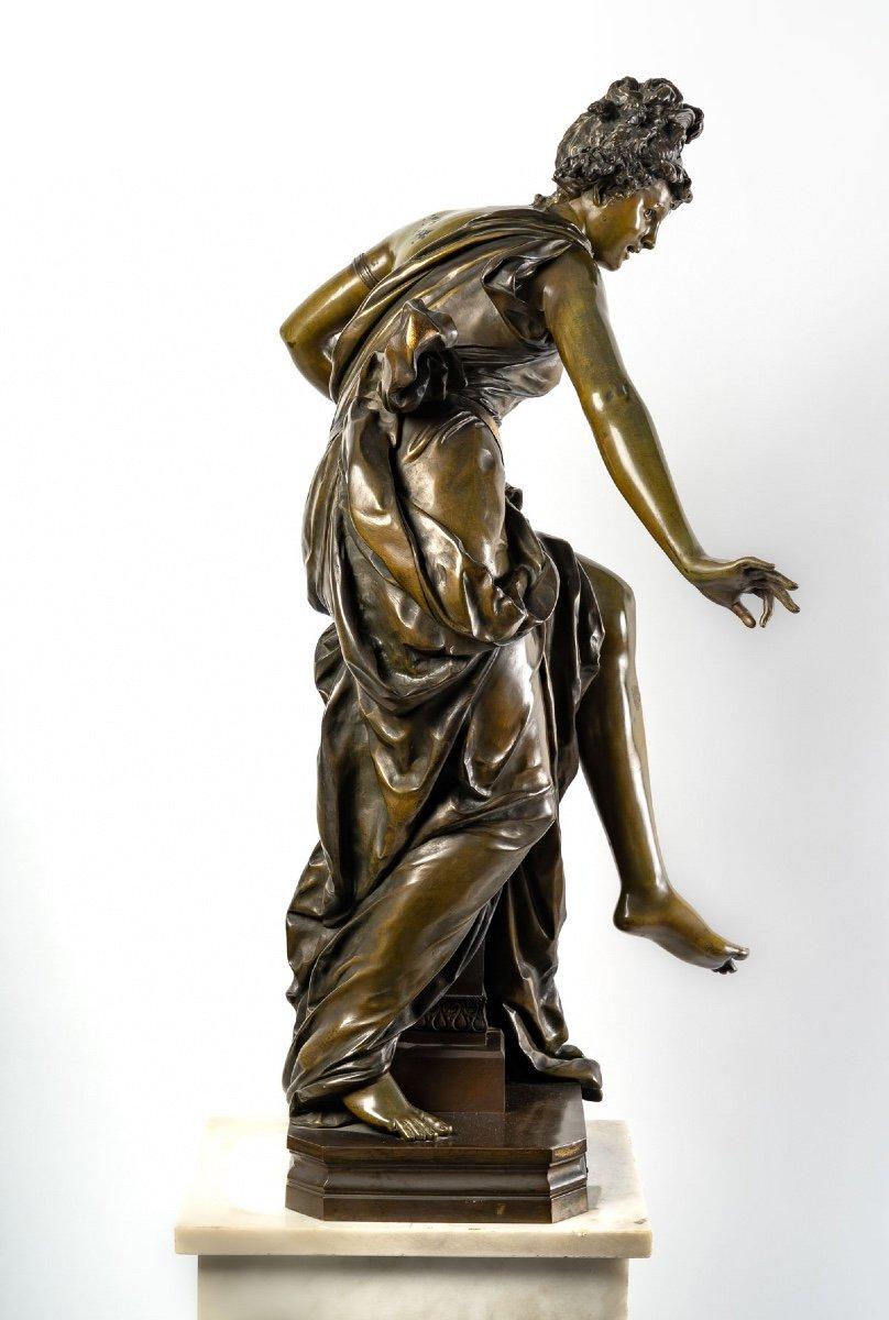 Bronze Figure Melody by Albert Ernest Carrier Belleuse 3