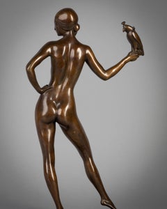 Bronze Figure of a Female Nude, "Charmion", Alan Clark '1895-1950'