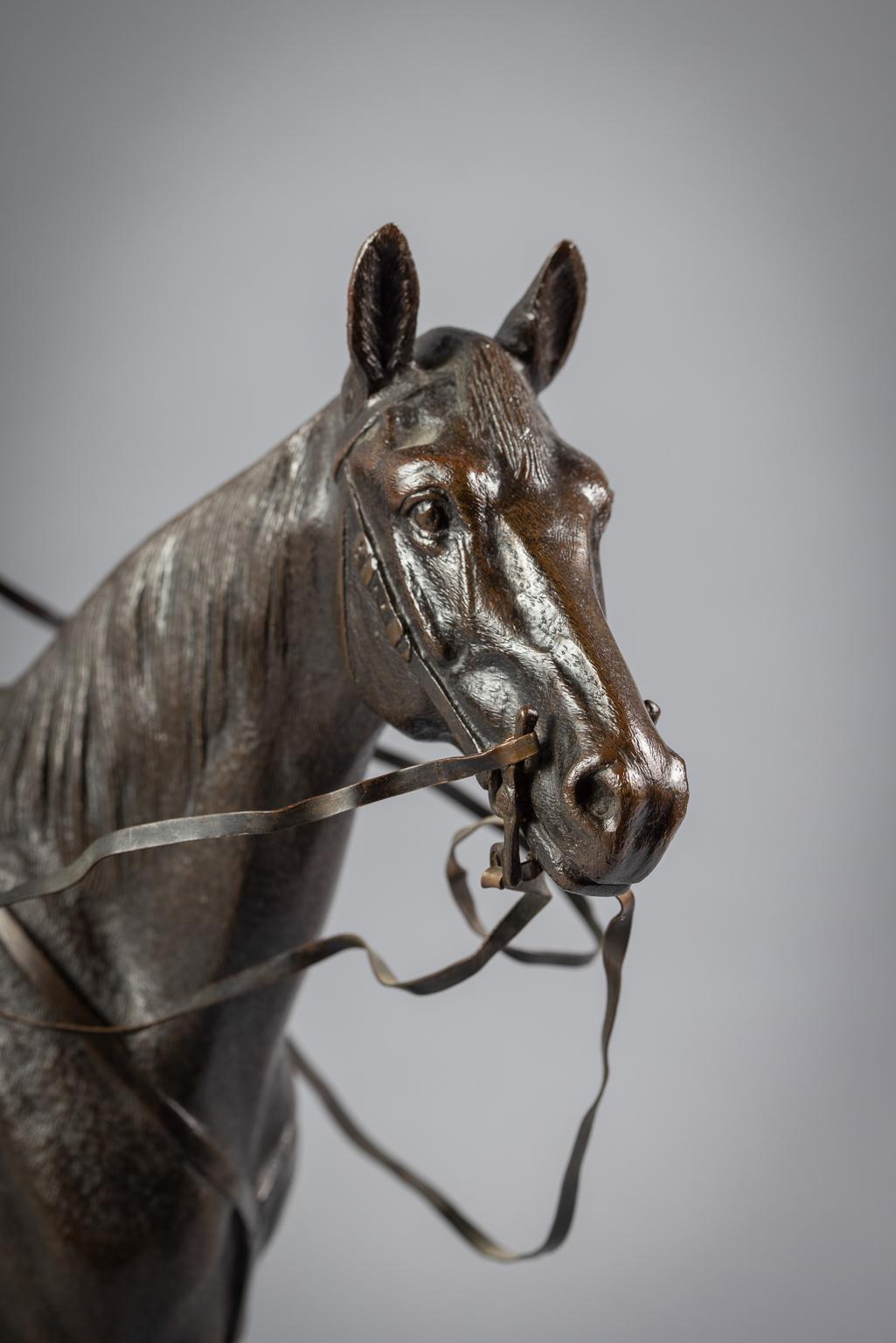 Bronze Figure of a Horse, by John Willis Good '1845-1879' 1