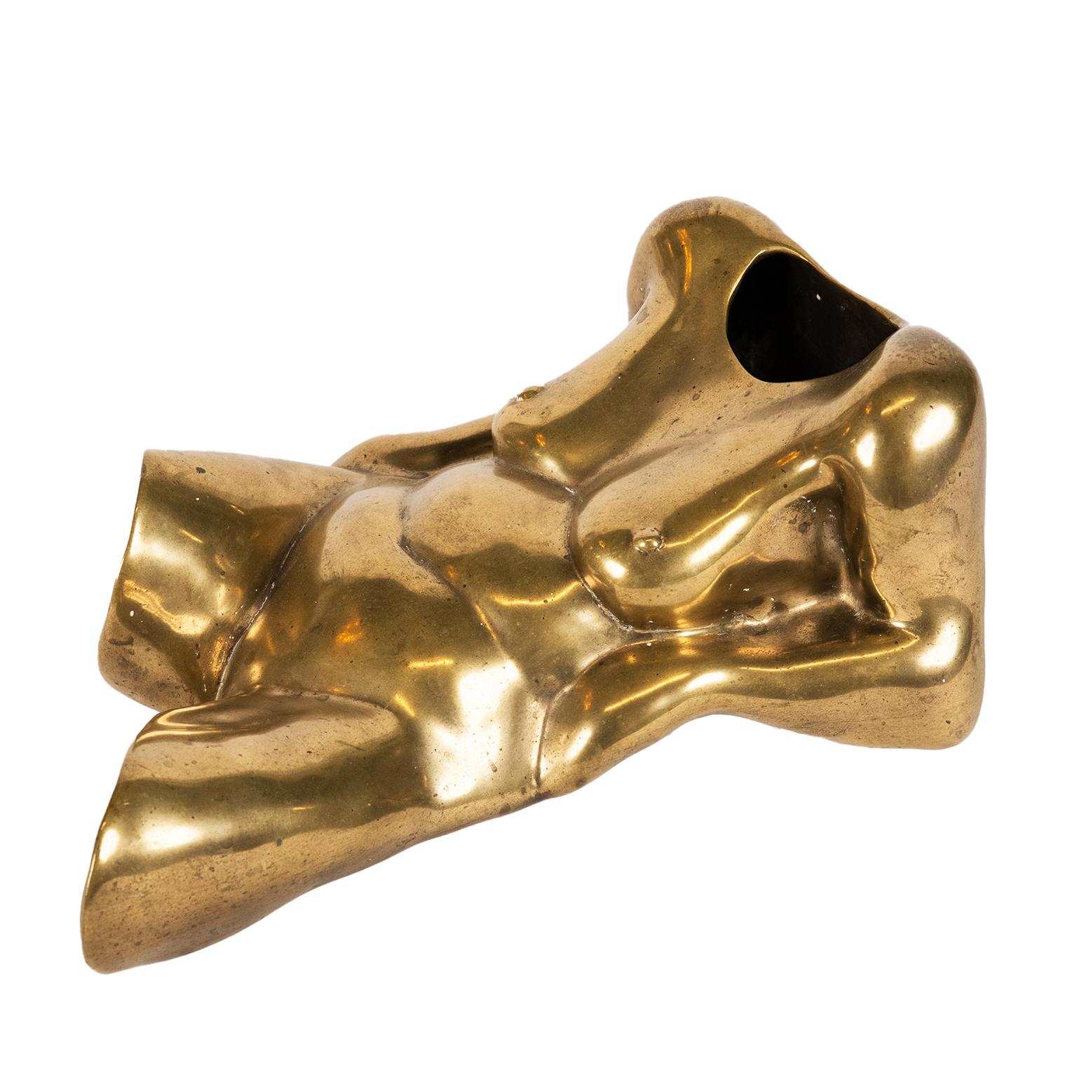 Canadian Bronze Figure of a Reclining Woman, Circa 1983 For Sale
