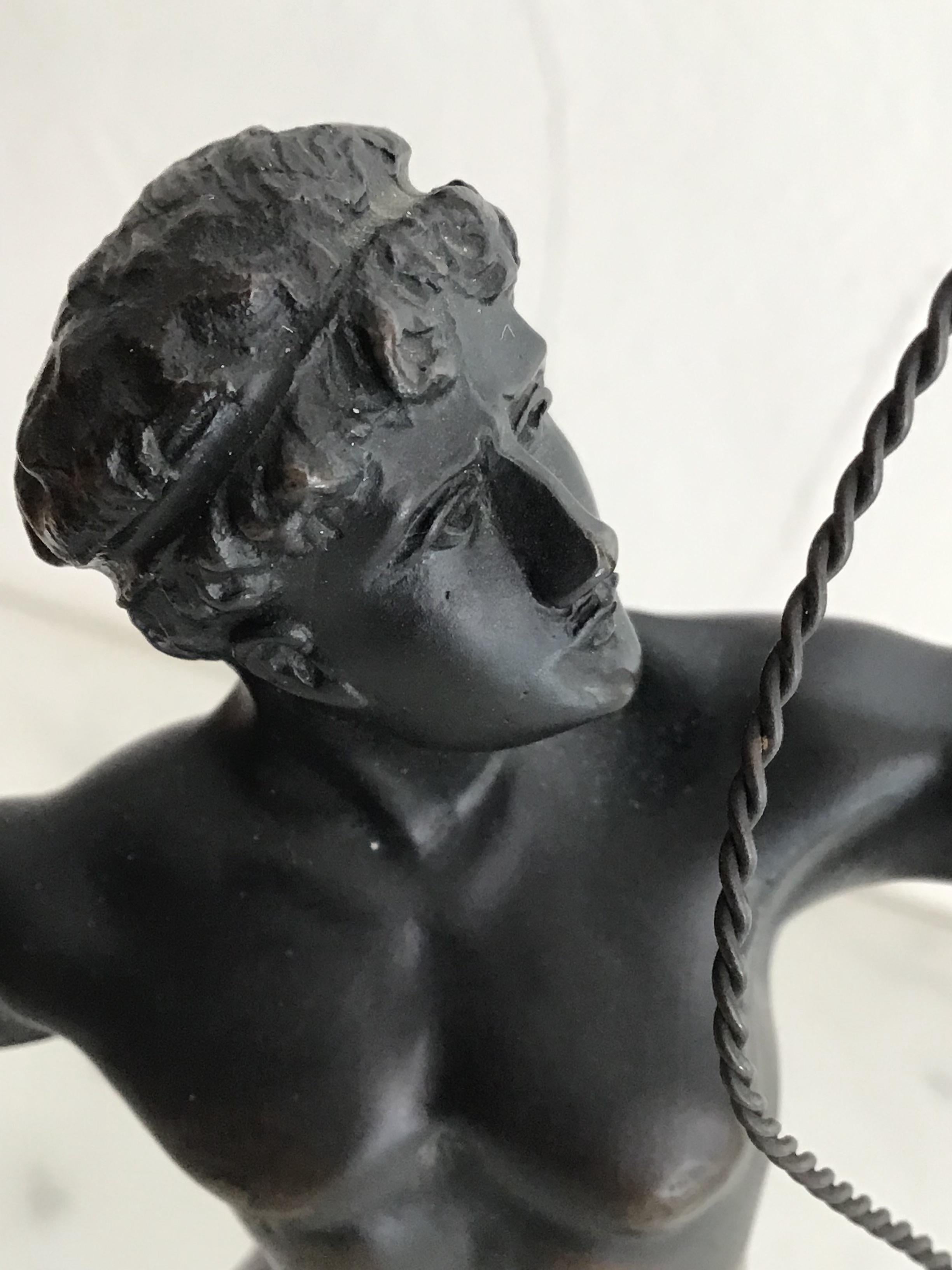 20ième siècle Figure d'archer de Ludwig Graefner du début du 20e siècle en vente