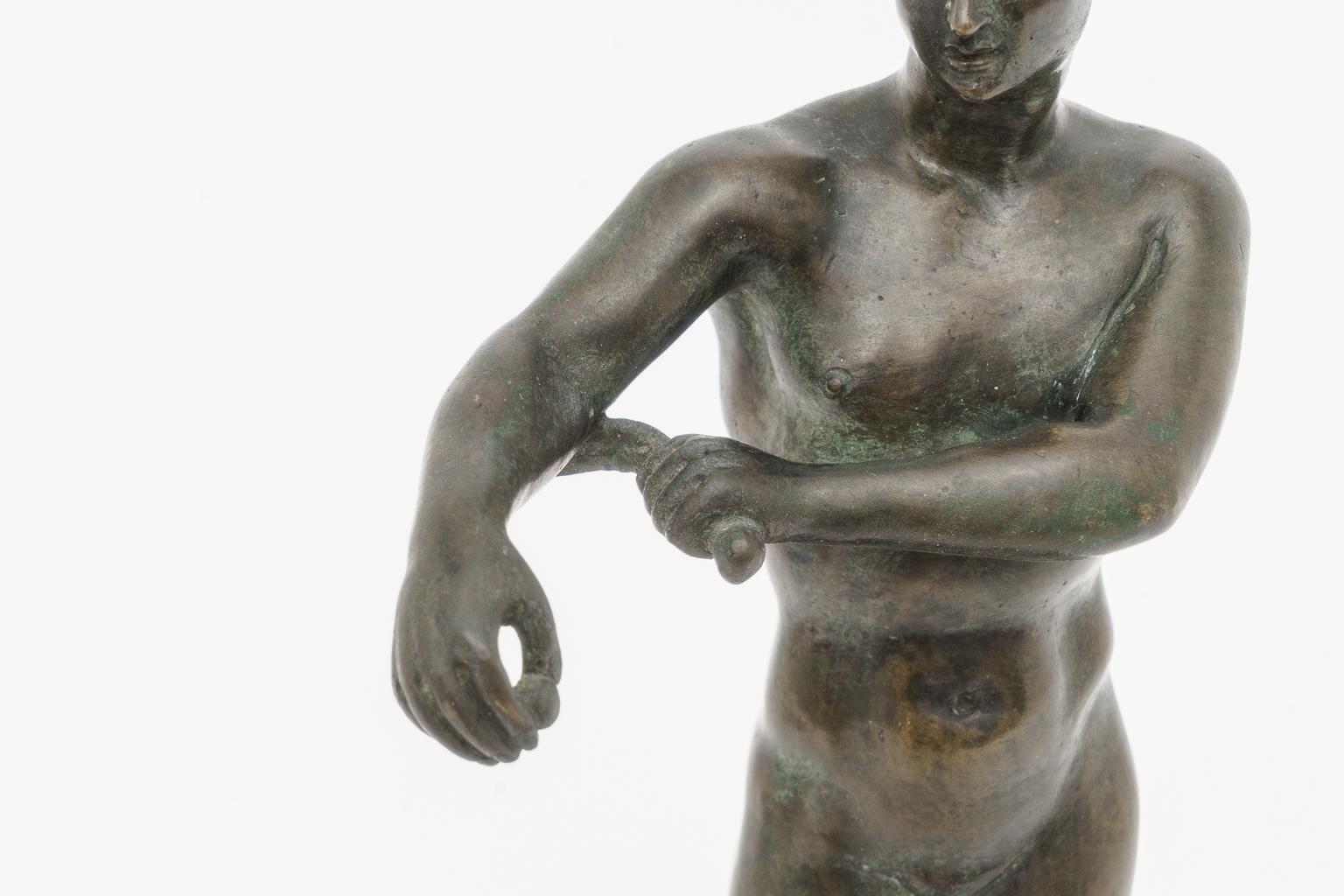 Bronze Figure of an Athlete 9