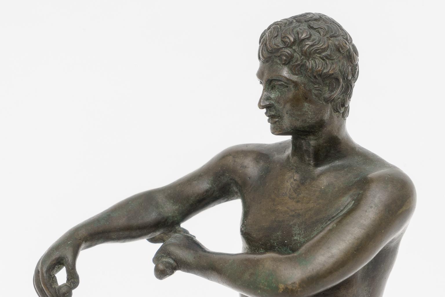 19th Century Bronze Figure of an Athlete