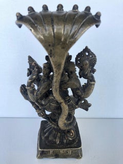 Bronze Figure of Narasimha, South India, 16th-17th Century