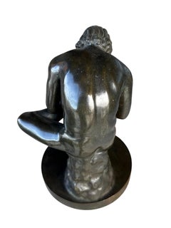 Bronze figure of Spinario Grand-Tour period - Italy - late 19th century