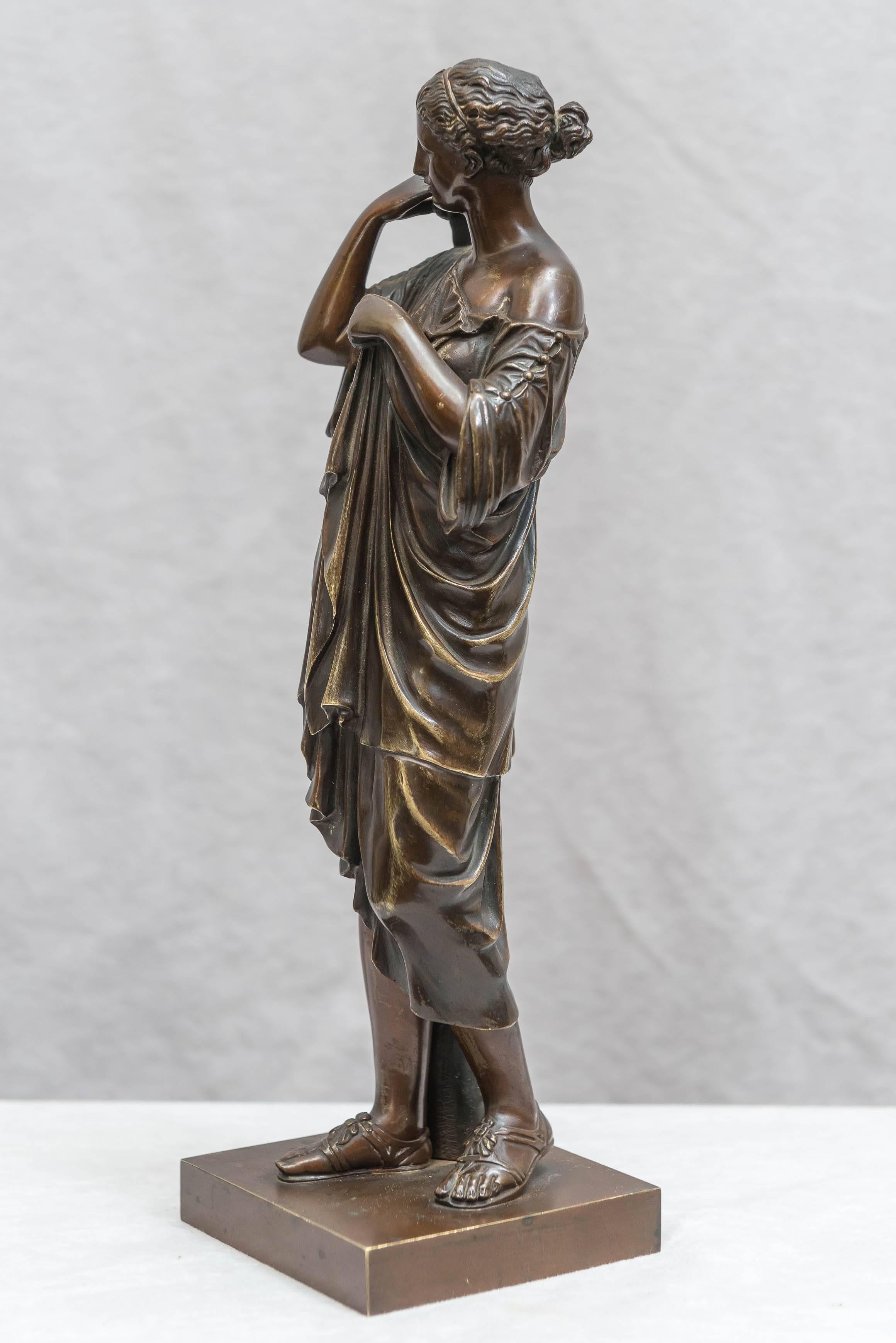 Patinated Bronze Figure of Venus, Souvenir of the Grand Tour