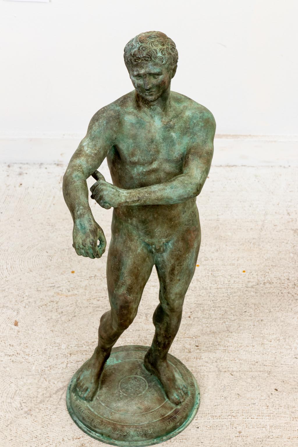 Bronze Figurine In Good Condition In Stamford, CT