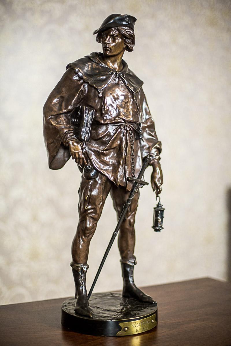 Bronze Figurine Signed by E. Picault, 19th Century 4