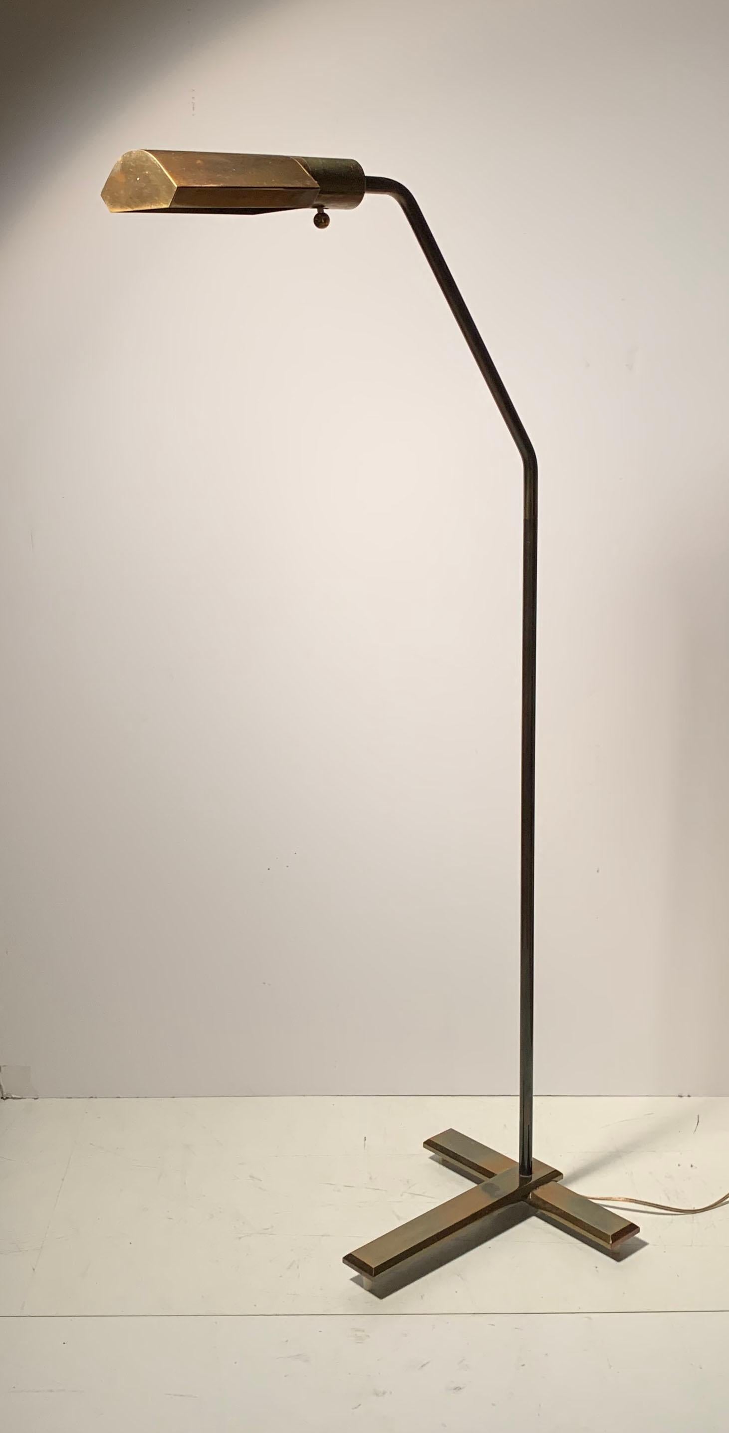 task floor lamp bronze