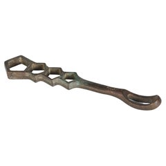 Vintage Bronze Fire Hydrant Wrench by Jones