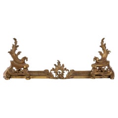 Bronze Fireplace Accessory, France, 1870 - 1890