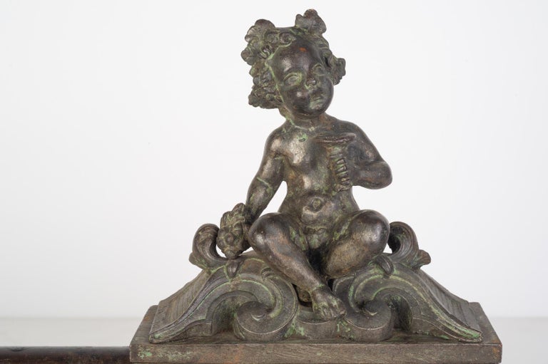 Bronze Fireplace Fender or Faceplate Front Panel with Putti For Sale at 1stDibs argos fire
