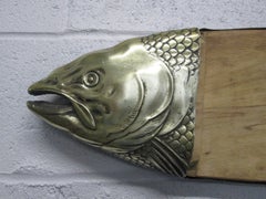 Bronze Fish Cutting or Cheese Board