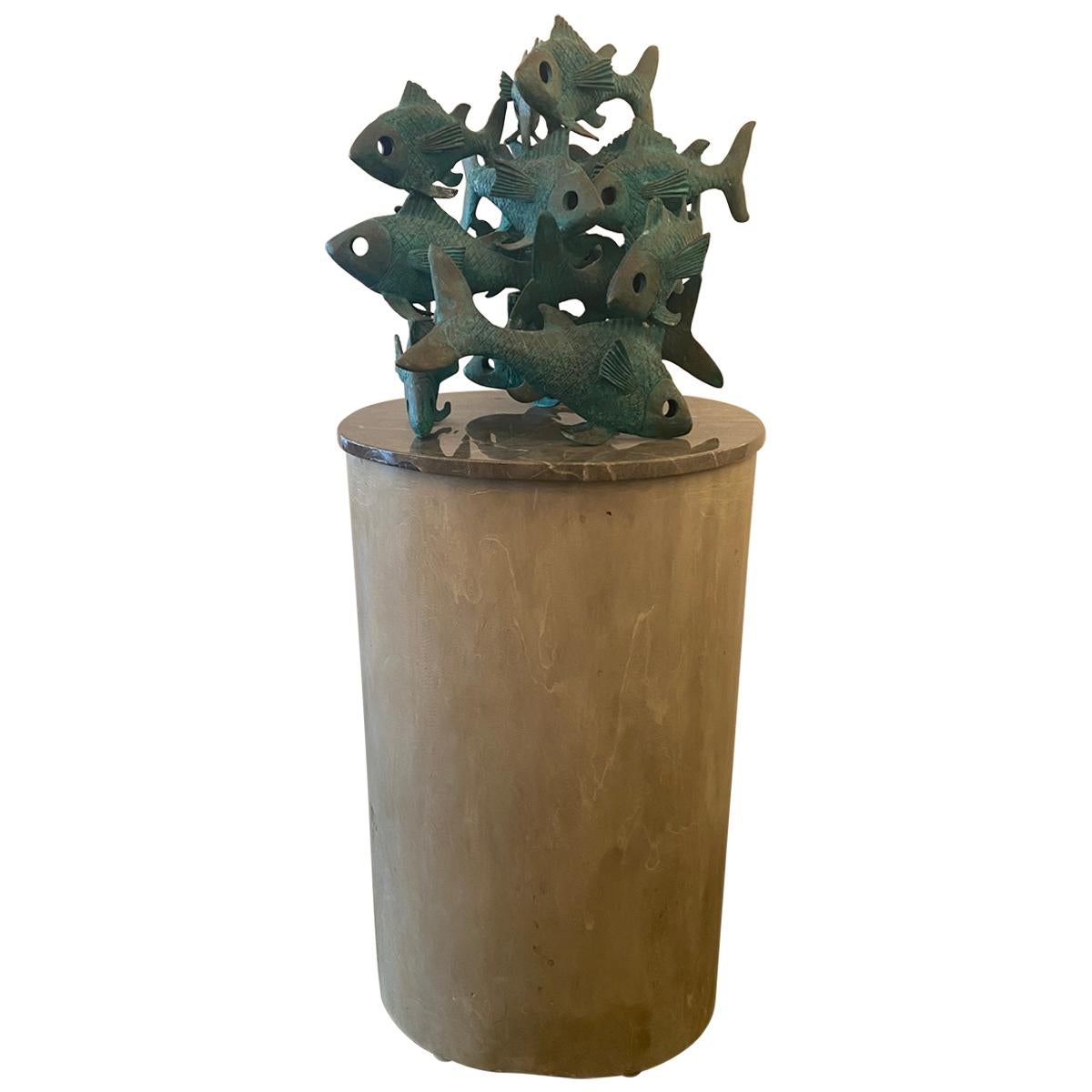 Bronze Fish by Hattakitkosol Somchai at 1stDibs
