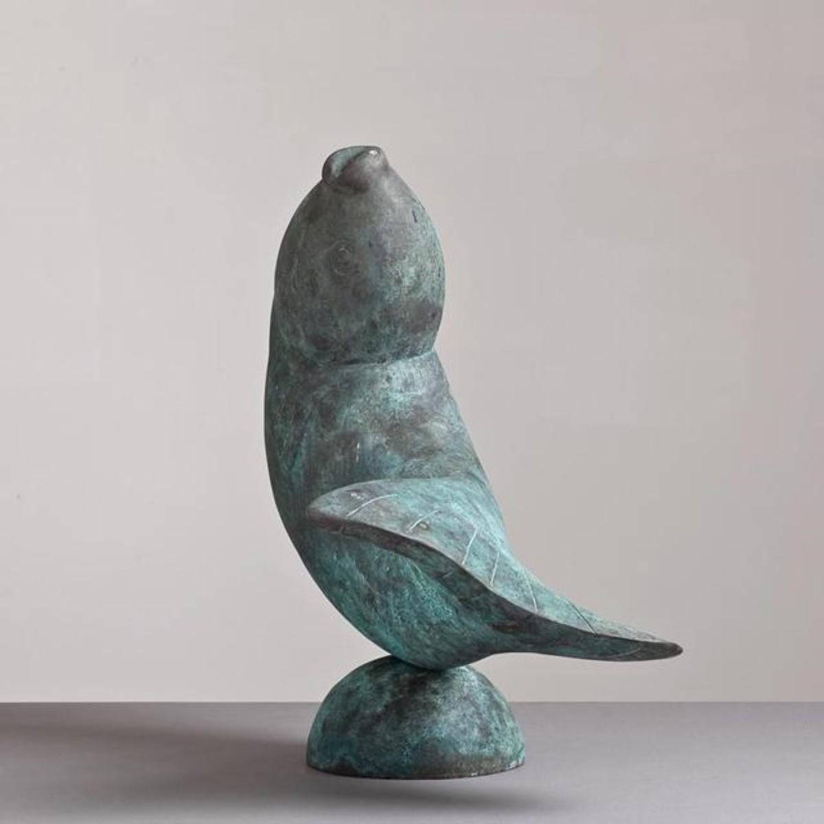 20th Century Bronze Fish Sculpture After Willy Kreitz