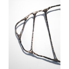Bronze Fishbone Sculpture by Steven Haulenbeek, Lost Wax Casting