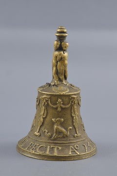 Bronze Flemish Bell, Signed and Dated, Morell, 1556