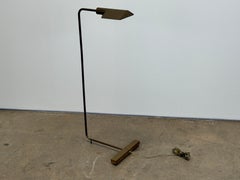 Lampada da terra in bronzo di Cedric Hartman