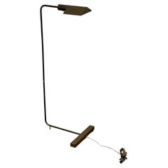 Lampada da terra in bronzo di Cedric Hartman