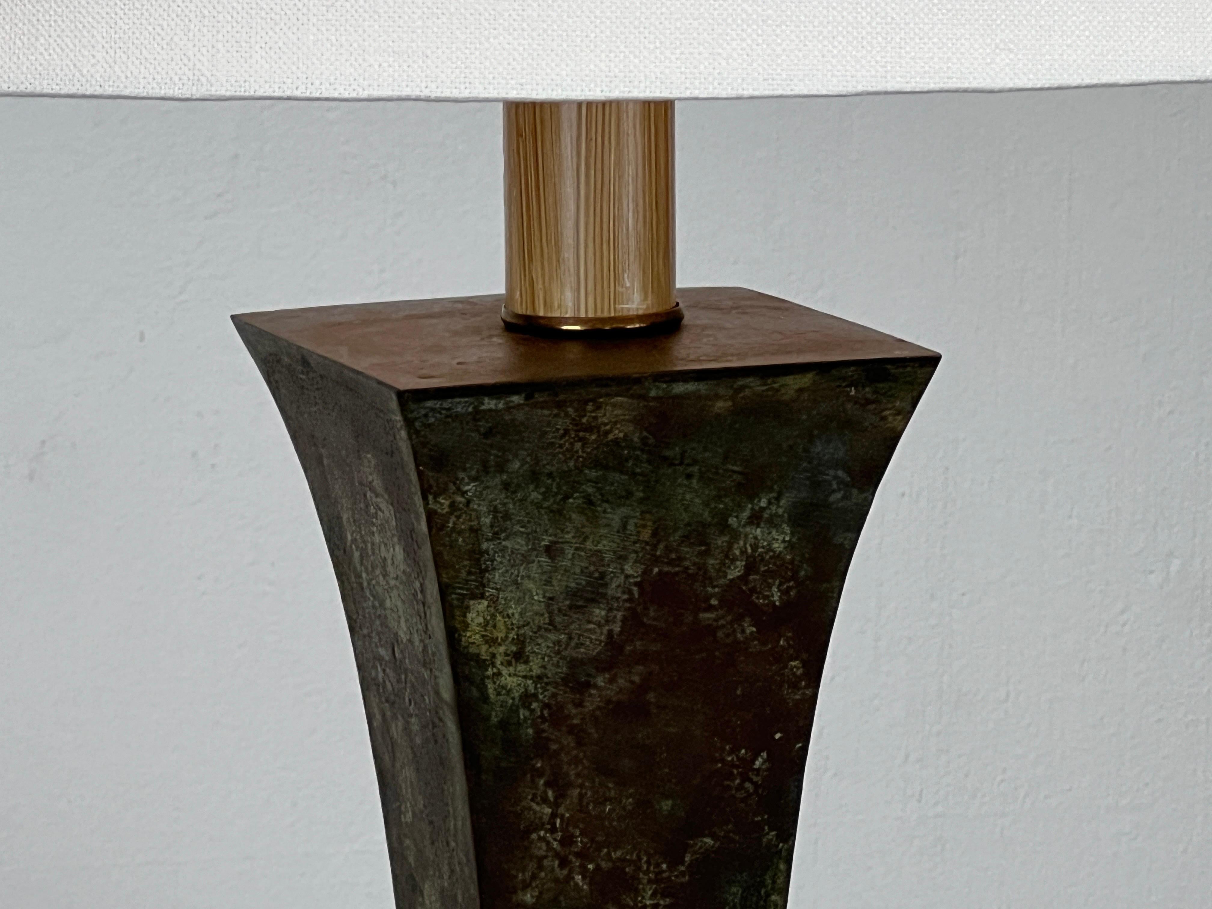 Late 20th Century Bronze Floor Lamp by Stewart Ross James for Hansen