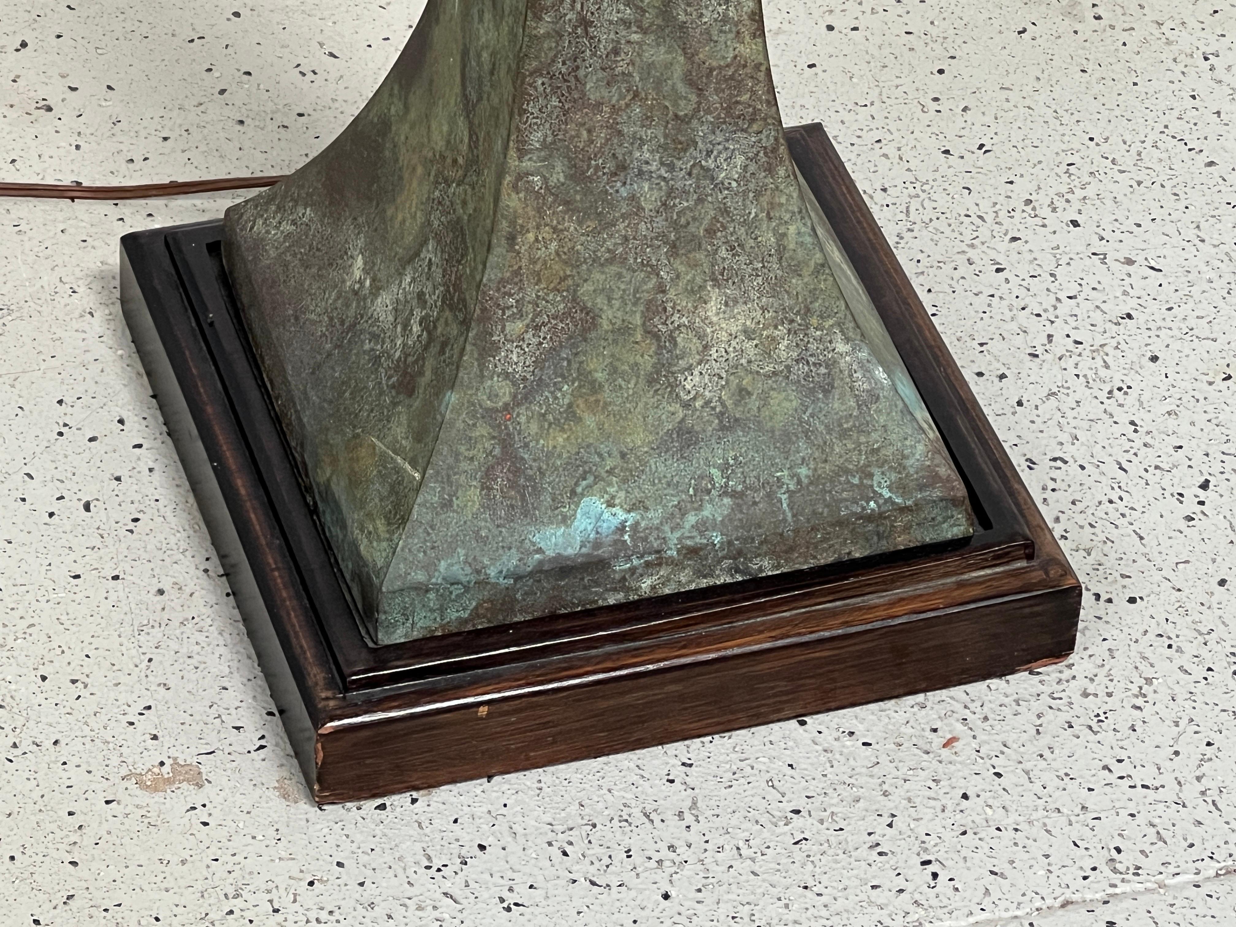 Bronze Floor Lamp by Stewart Ross James for Hansen 1