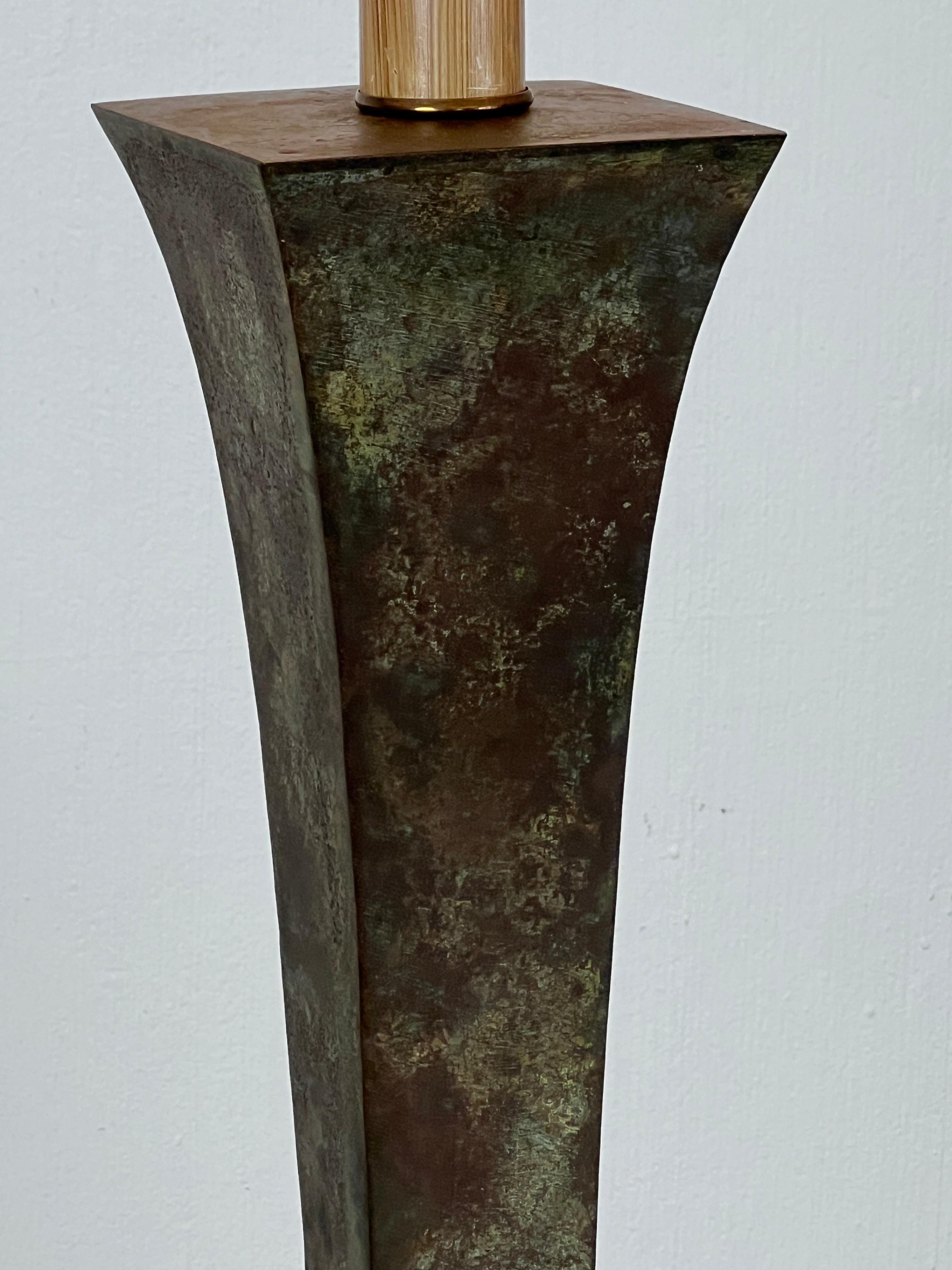 Bronze Floor Lamp by Stewart Ross James for Hansen 3