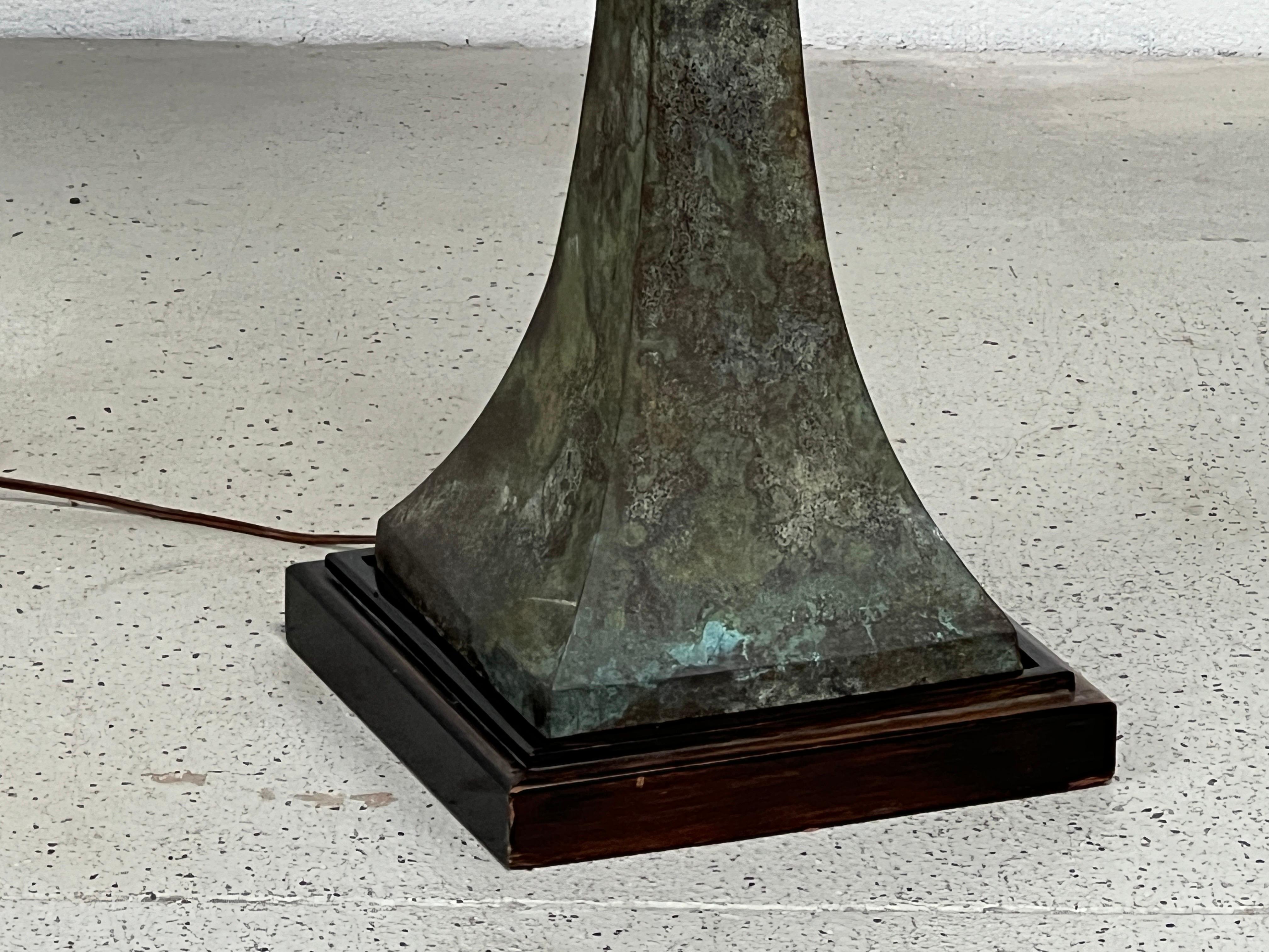 Bronze Floor Lamp by Stewart Ross James for Hansen 5