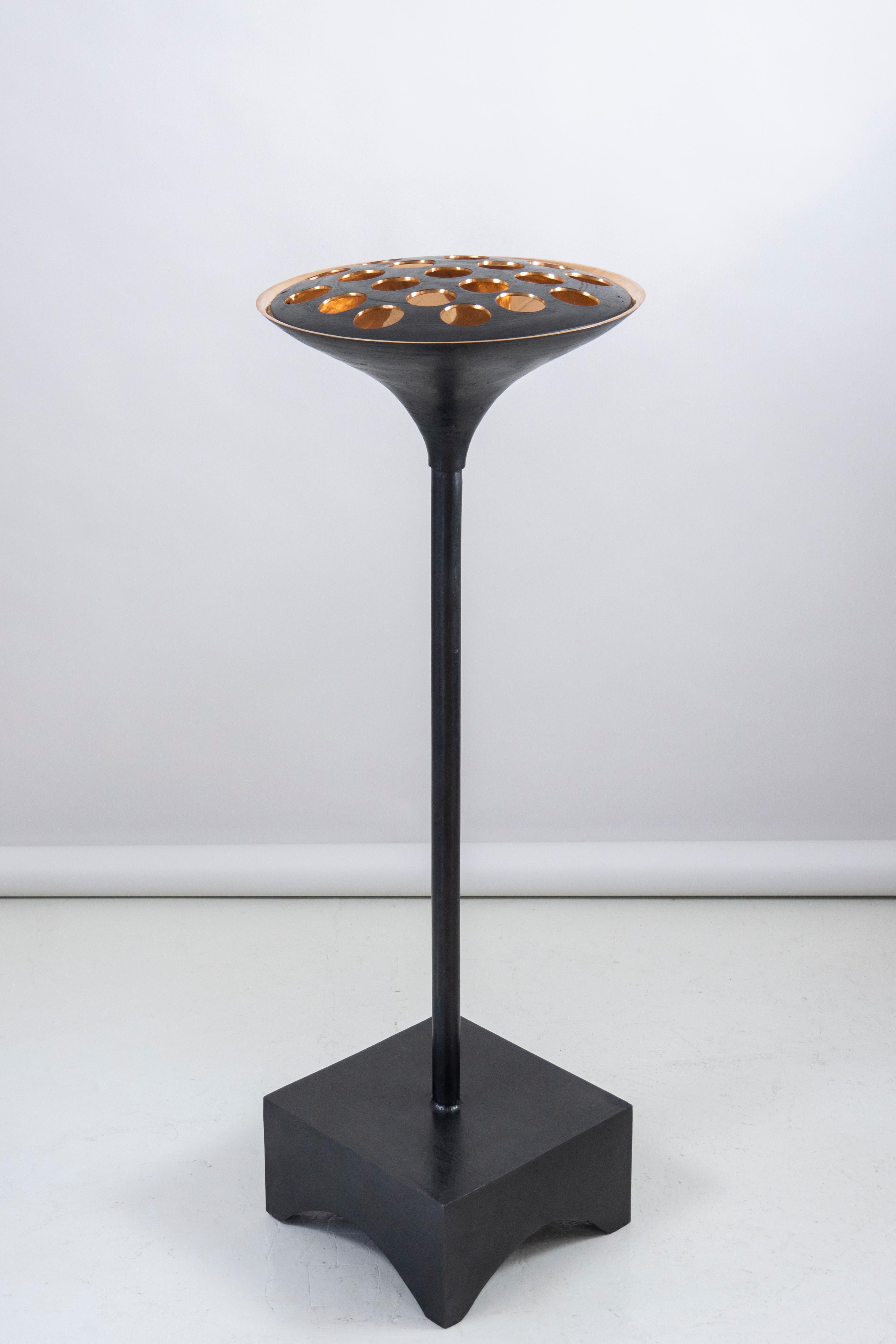 Bronze Floor Lamp by Tinatin Kilaberidze For Sale 1