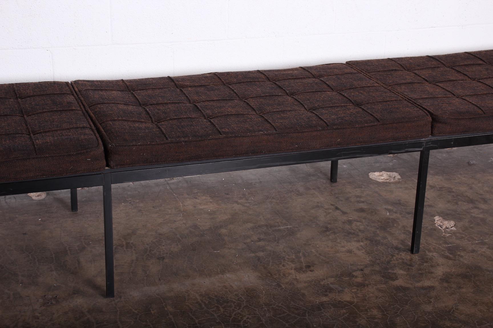 Bronze Florence Knoll Museum Bench 6
