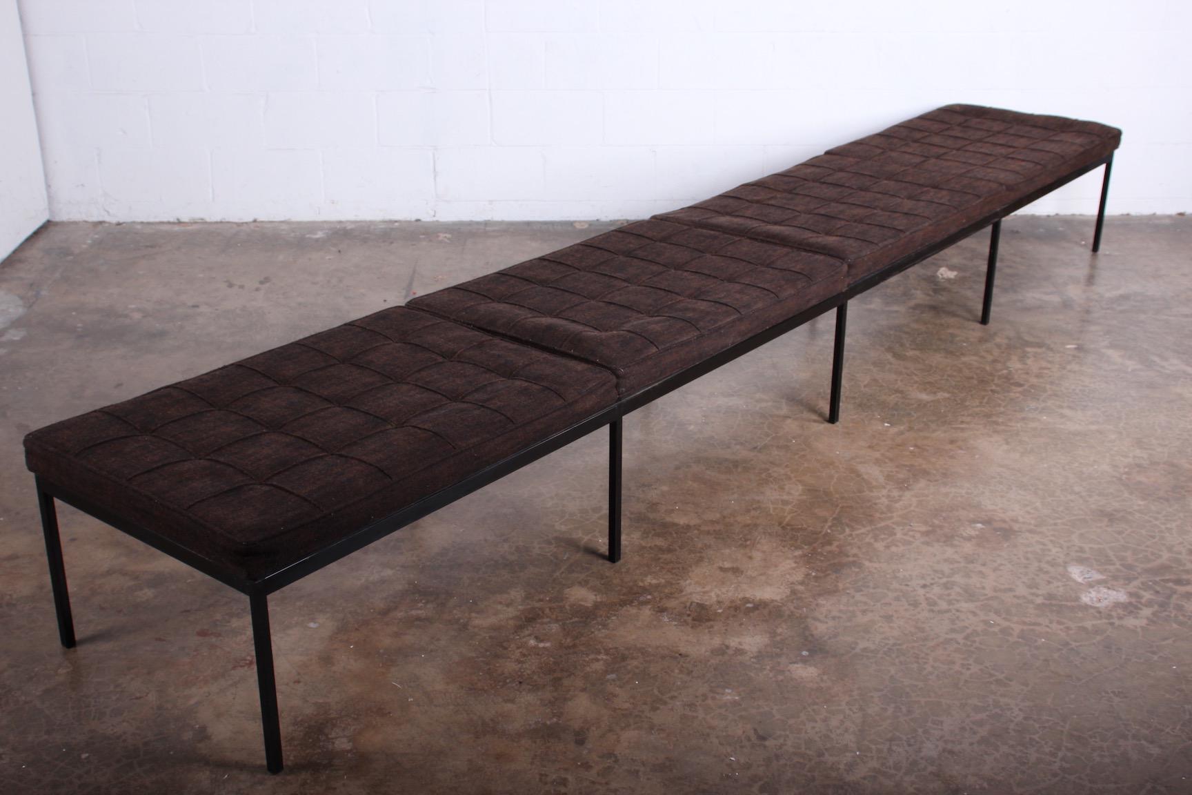 Bronze Florence Knoll Museum Bench 1