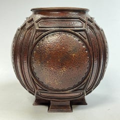 Bronze Flower Vase from Frank Lloyd Wright Collection