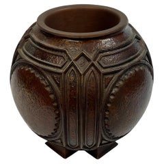 Bronze Flower Vase from Frank Lloyd Wright Collection