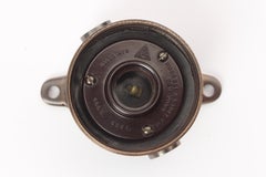 Bronze Flush Mount Industrial Light Fixture by Russell & Stoll Co.