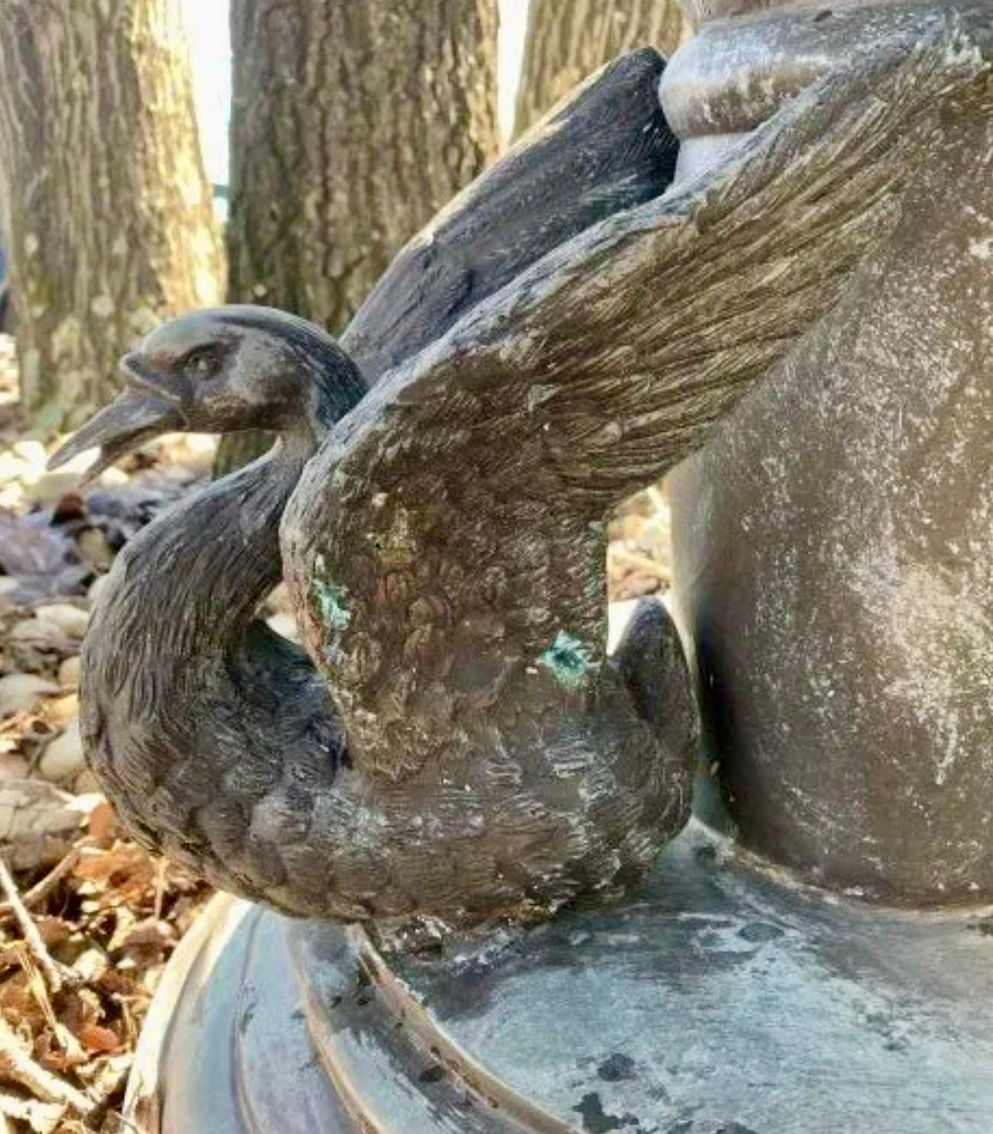 Bronze Fountain w/ Boy For Sale 5