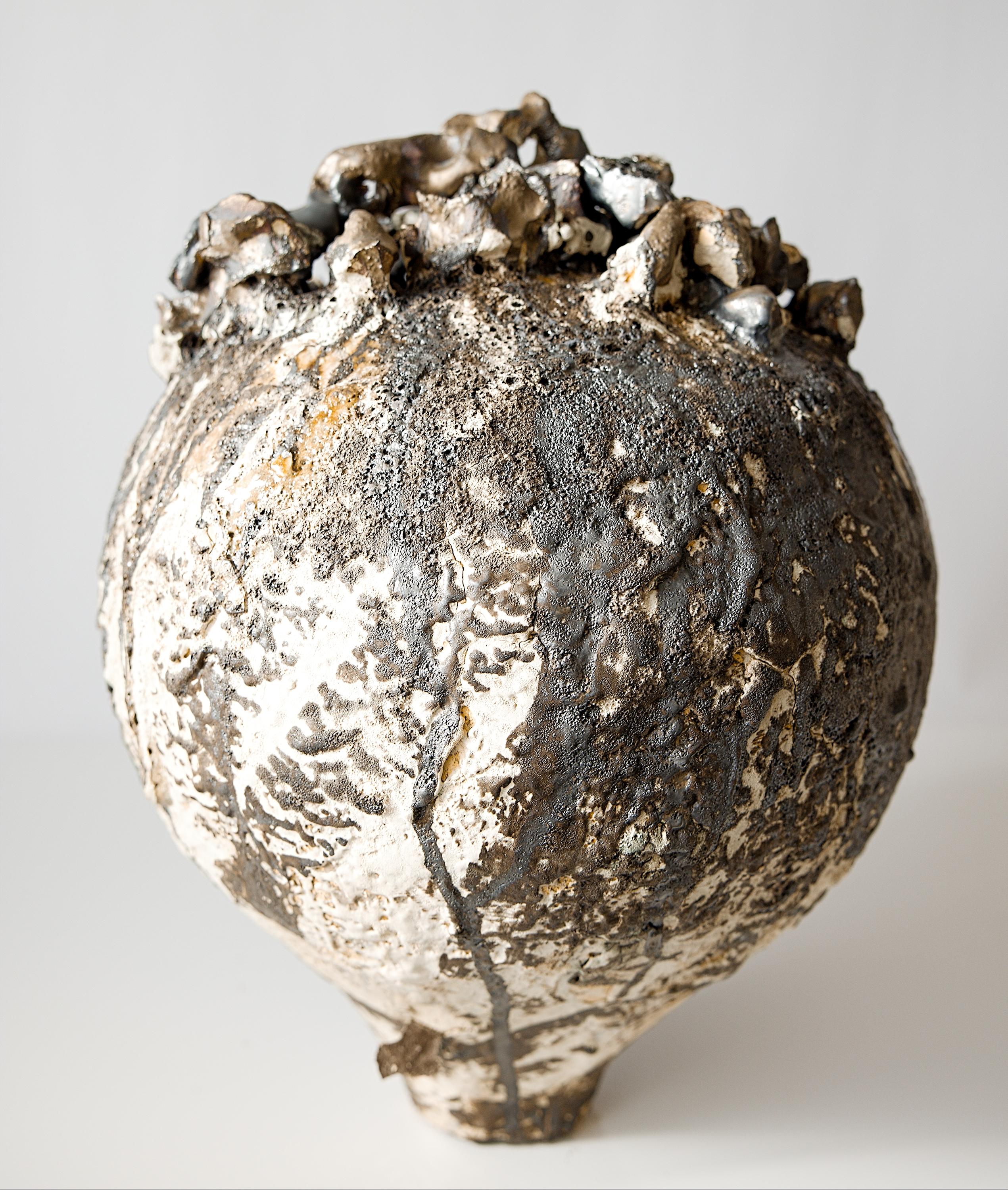 Fragment de bronze Fubuki Moon Pod Vase II ! en vente 3
