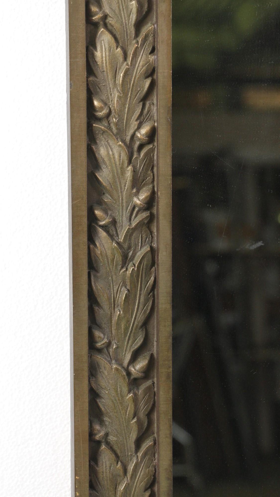 miroir vieilli bronze