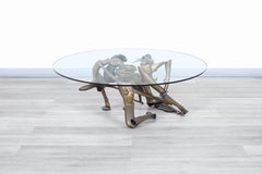 Bronze "Free Spirit" Nude Women Coffee Table by Bob and Tom Bennett, Signed 1/1