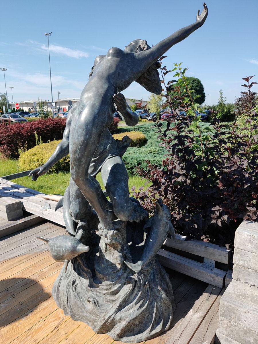 Bronze Freestanding Fountain, 20th Century In Good Condition For Sale In Liverpool, GB