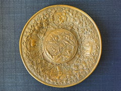 Bronze French Relief Plaque American Indian War Attack