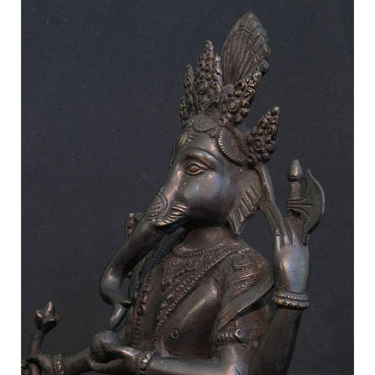 Bronze Ganesha from India For Sale at 1stDibs