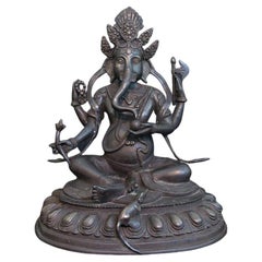 Bronze Ganesha from India