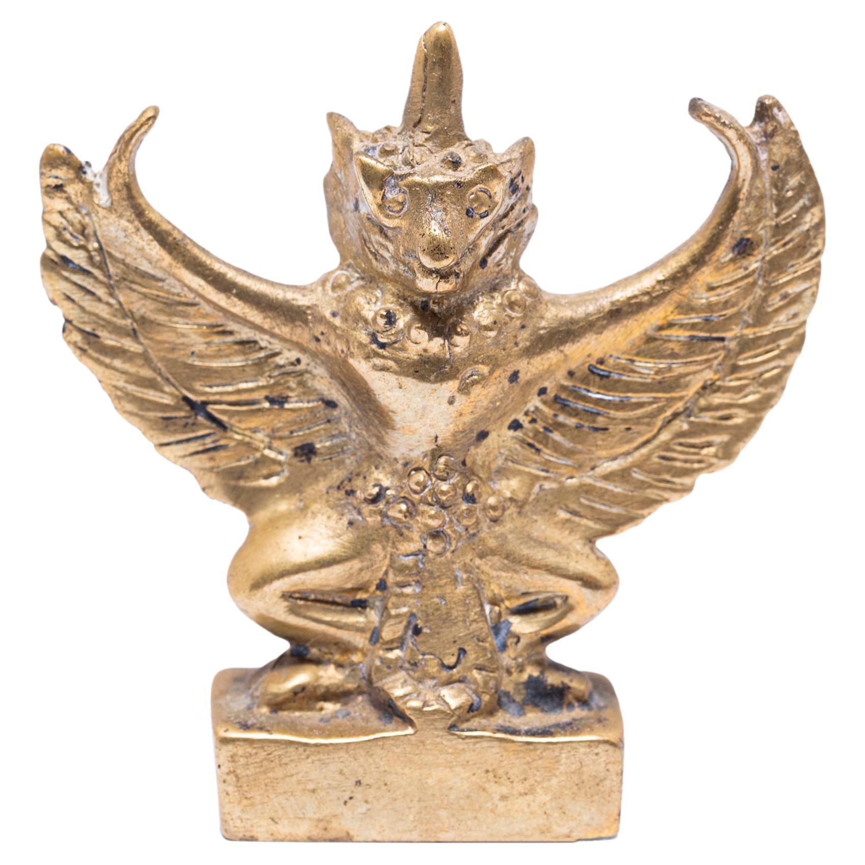 Garuda-Figur aus Bronze, um 1900