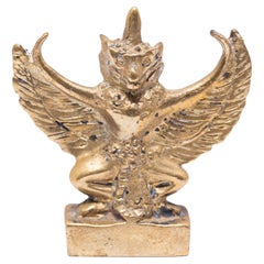 Vintage Bronze Garuda Figurine, circa 1900