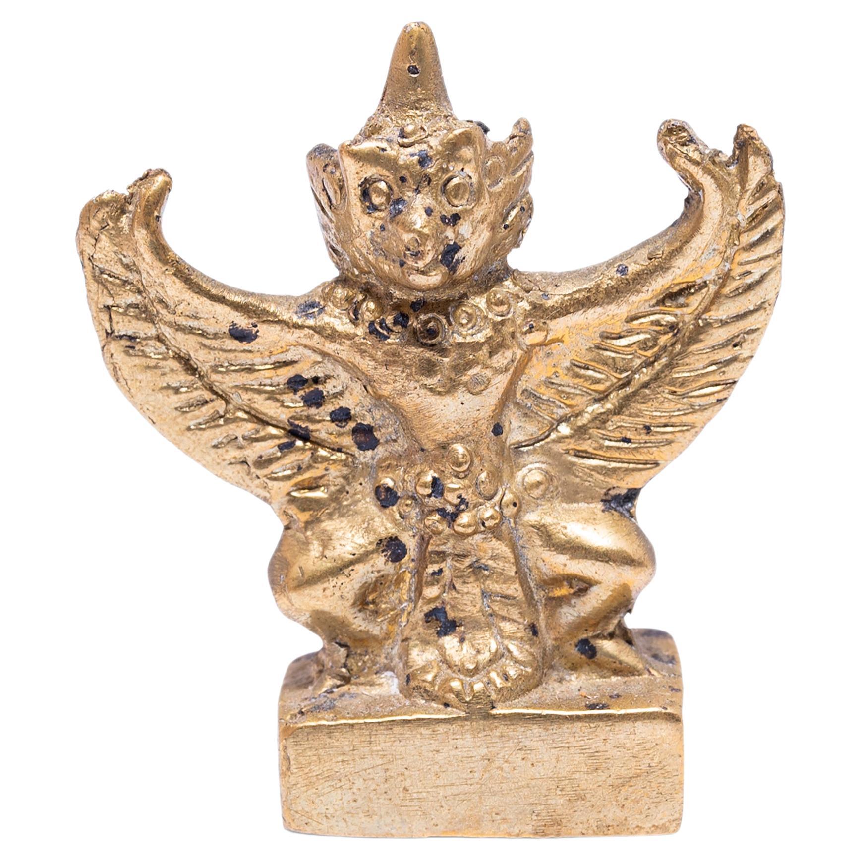 Bronzefigur der Garuda-Figur, um 1900 im Angebot