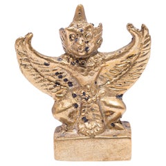 Vintage Bronze Garuda Figurine, circa 1900