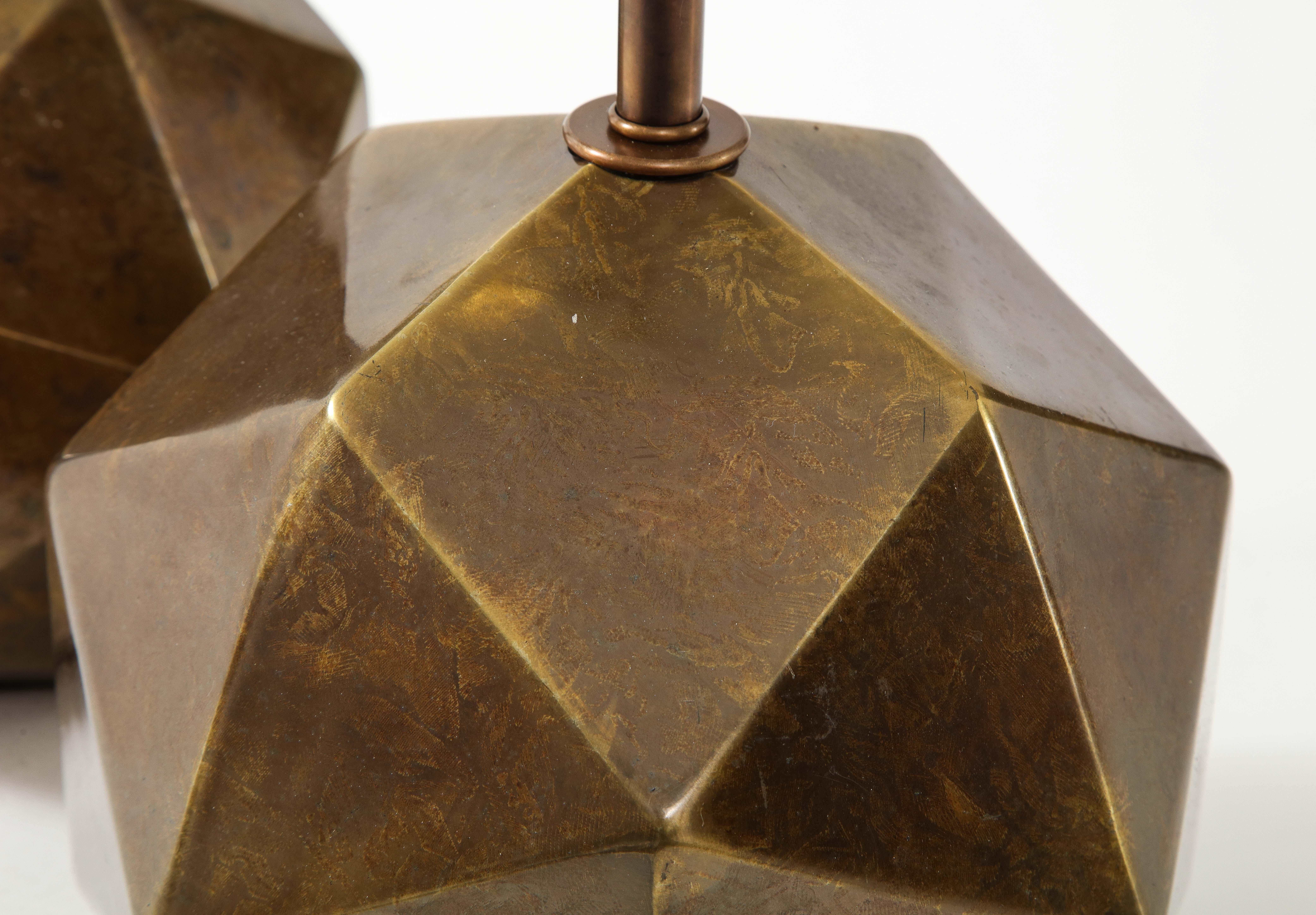 Westwood Bronze Geodesic Lamps 1