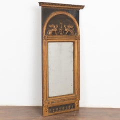 Bronze Gilt Trumeau Mirror with Sphinx, Sweden circa 1820-40