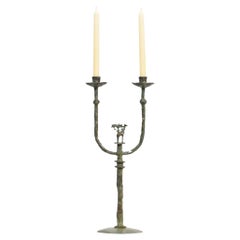 Bronze Giraffe Candelstick