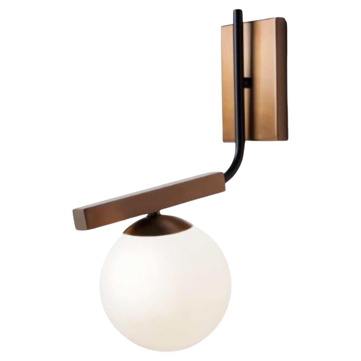 Standard Oil Wall Mounted Glass Globe Lamp at 1stDibs